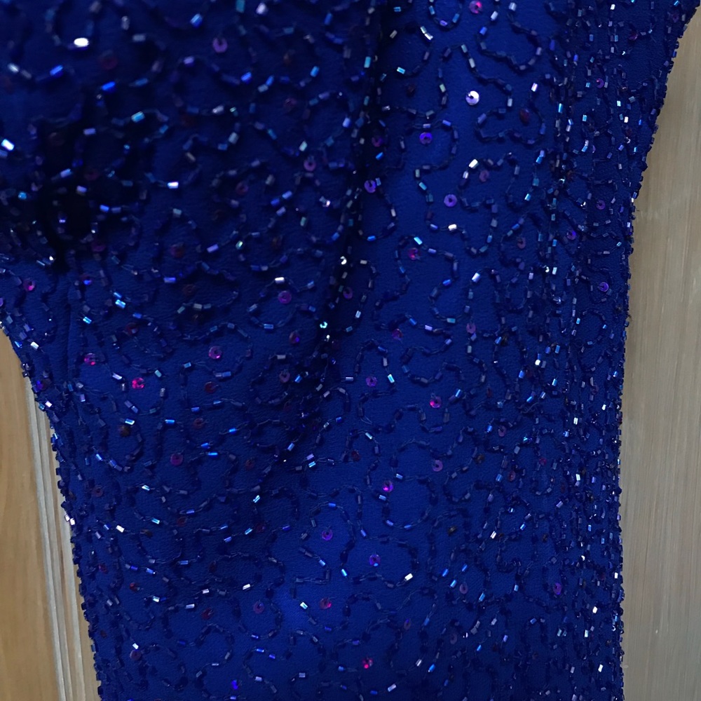STUNNING Riva Designs Beaded Formal/Prom Dress - Picture 3 of 8